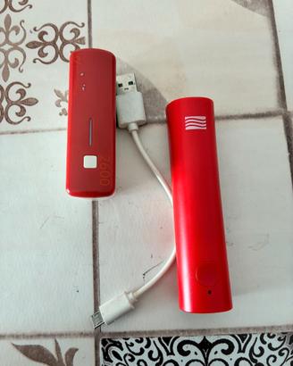 2 Power Bank Cellularline e Skycell – 2600 e 2200