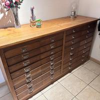 Mobile con cassetti in rovere