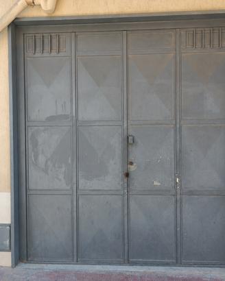 Portone in ferro zincato 4 ante 270x280 cm complet