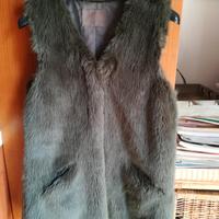 Gilet pelliccia ecologica bimba 9 anni Zara