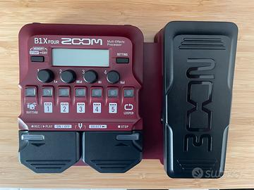 Pedaliera multieffetto Zoom B1X Four