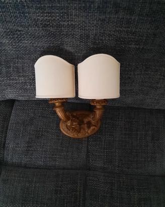 Applique in legno intarsiato 