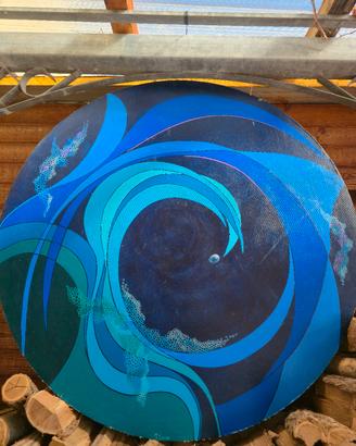 Quadro moderno dipinto a mano - pezzo unico