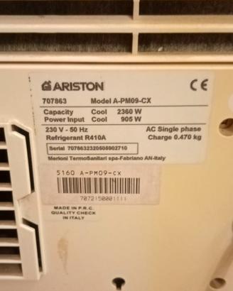 Condizionatore mobile per ambienti Ariston  