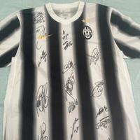 Maglia juventus autografata