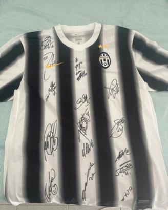 Maglia juventus autografata