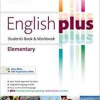 Libro di inglese english plus elementary CD origin