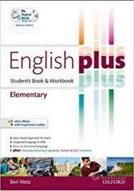 Libro di inglese english plus elementary CD origin