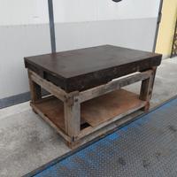 Banco da lavoro vintage in ghisa