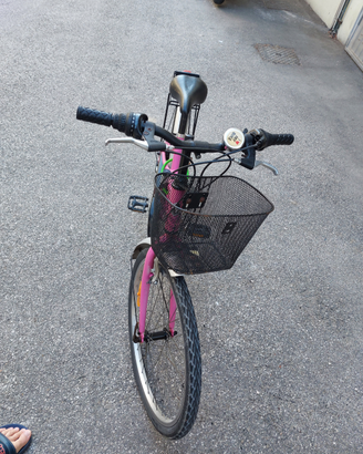 Bicicletta City bike da 24 donna/ragazza
