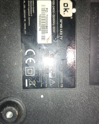 TV ok ODL 32653HS-TB