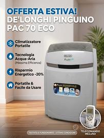 Climatizzatore Portatile DeLonghi Pinguino PAC 70