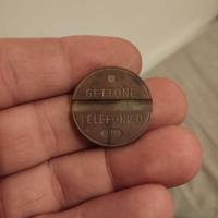Gettone Telefonico Italiano vintage anni 70/80
