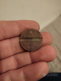 Gettone Telefonico Italiano vintage anni 70/80