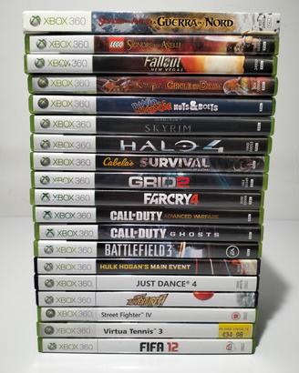 Lotto 19 Giochi Xbox 360 + DVD Bonus