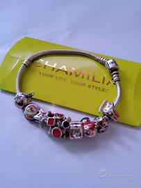 Bracciale Charms Chamilia Swarovski originale 