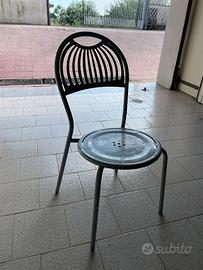 Sedie in alluminio