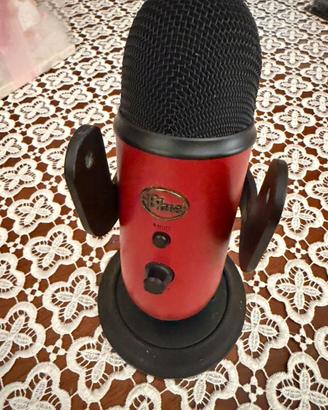 Microfono Blue Yeti USB – Edizione Rossa