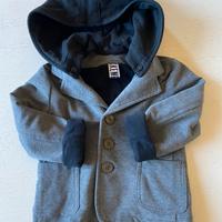 Felpa giacca con cappuccio Bikkembergs 18 mesi