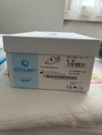 Sandali ecosanit blu mai usati