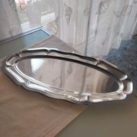 Vassoio ovale da portata in acciaio inox