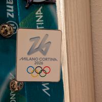 PIN logo ufficiale olimpiadi Milano Cortina 