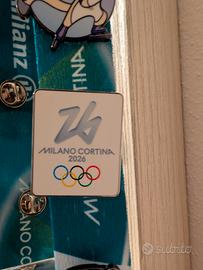 PIN logo ufficiale olimpiadi Milano Cortina 