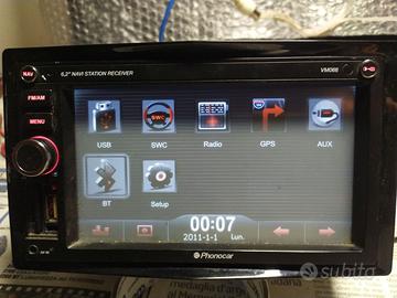 Autoradio varie 2DIN navigatore bluetooth schermo6