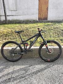 bicicletta Cube Stereo 150, TG M, ruote 27,5