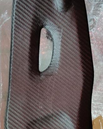 Copri forcellone in carbonio