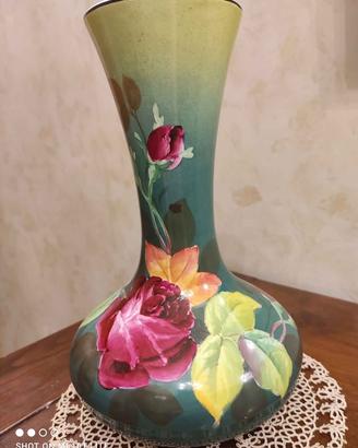 vaso Verbanum Stone Laveno dipinto a mano - cm26