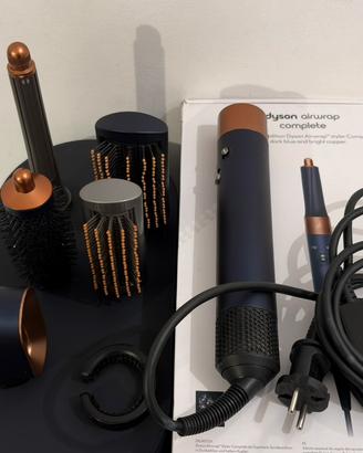 Dyson airwrap blu di Prussia/rame