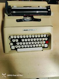 macchina da scrivere olivetti