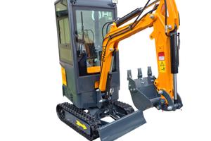 MINI ESCAVATORE ENZO HT-10B - DIESEL 7 KW - CON CA