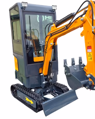 MINI ESCAVATORE ENZO HT-10B - DIESEL 7 KW - CON CA