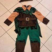 Vestito carnevale Robin Hood 8-10 anni