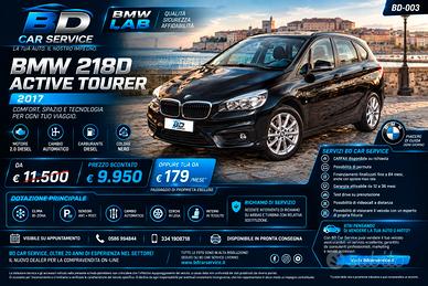 Bmw 2er Active Tourer 218d Cambio Automatico, Clim