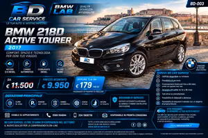 Bmw 2er Active Tourer 218d Cambio Automatico, Clim