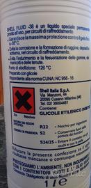 Antigelo -38°C pronto all'uso, ancora sigillato
