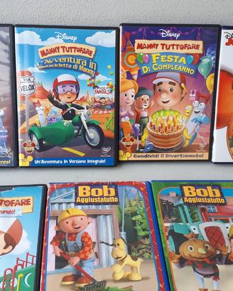 7 Dvd cartoni