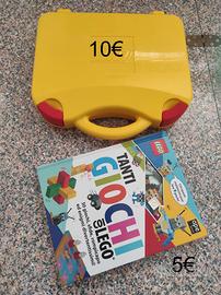 Lego valigetta e libro