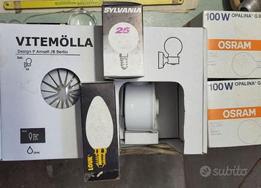 Lampada IKEA Vitemölla + Lampadine Varie