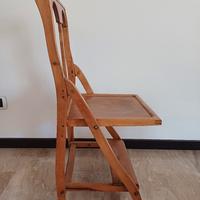 Sedie inginocchiato pieghevoli ex chiesa