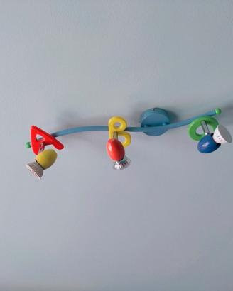 Lampadario cucina, applique sala, faretti