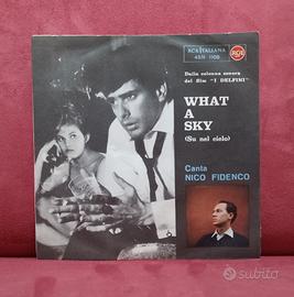 Vinile 45 Giri What a Sky (I Delfini) Nico Fidenco
