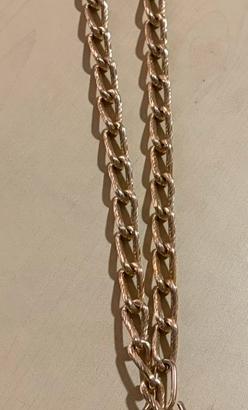 Collana a catena color dorato
