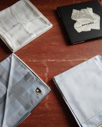 Fazzoletti Perofil 100% Cotone - NUOVI, Made in It