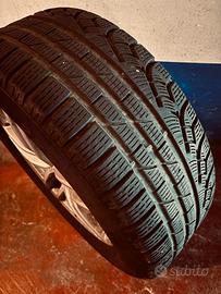 4 GOMME 225/55 R16 CON CERCHI IN LEGA