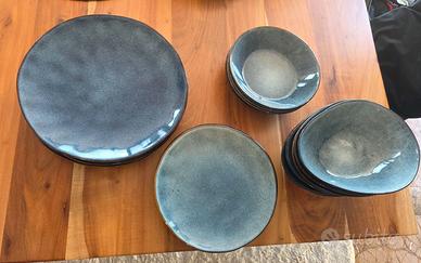 Servizio di piatti in gres / ceramica moderno