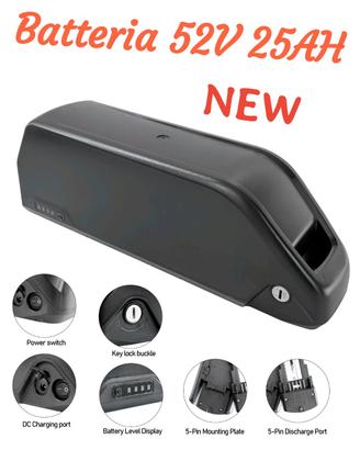 batteria ebike e-bike 52v 25ah nuova 